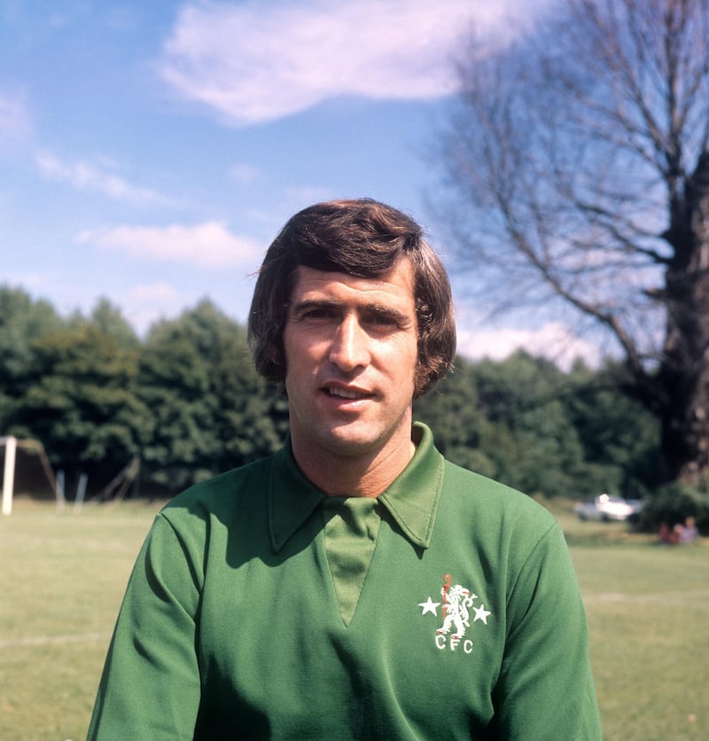 File photo dated 01-08-1973 of Portrait of Chelsea goalkeeper Peter Bonetti. PA Photo. Issue date: Sunday April 12, 2020. Former Chelsea goalkeeper Peter Bonetti has died at the age of 78, the Premier League club have announced. See PA story SOCCER Bonetti. Photo credit should read PA/PA Wire.