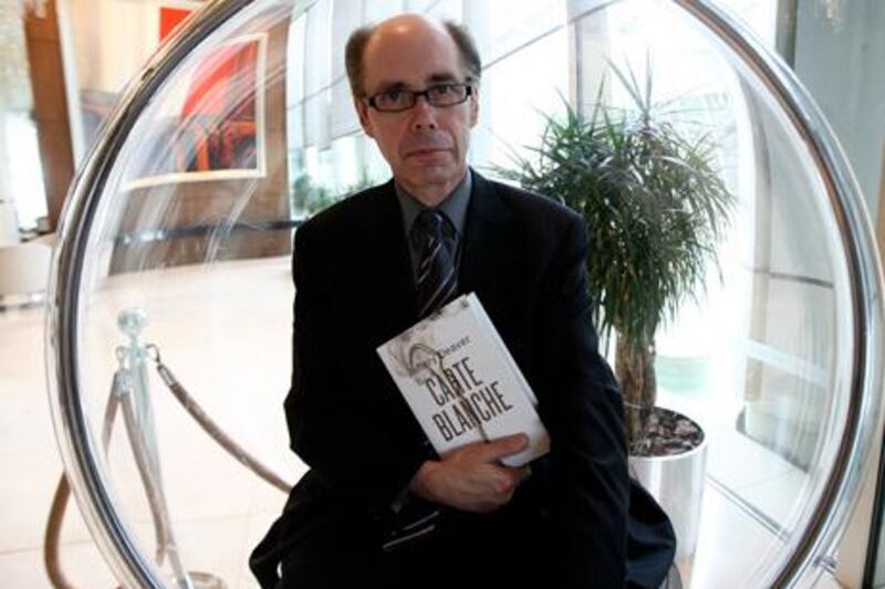 


DUBAI, UNITED ARAB EMIRATES Ð Jan 17,2011: Jeffery Deaver author of the latest James Bond book at the Intercontinental hotel in Dubai Festival City in Dubai. (Pawan Singh / The National) For Arts & Life. Story by Philippa Kennedy
