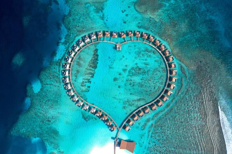 The resort is Radisson Blu's first in the Maldives. Radisson Blu