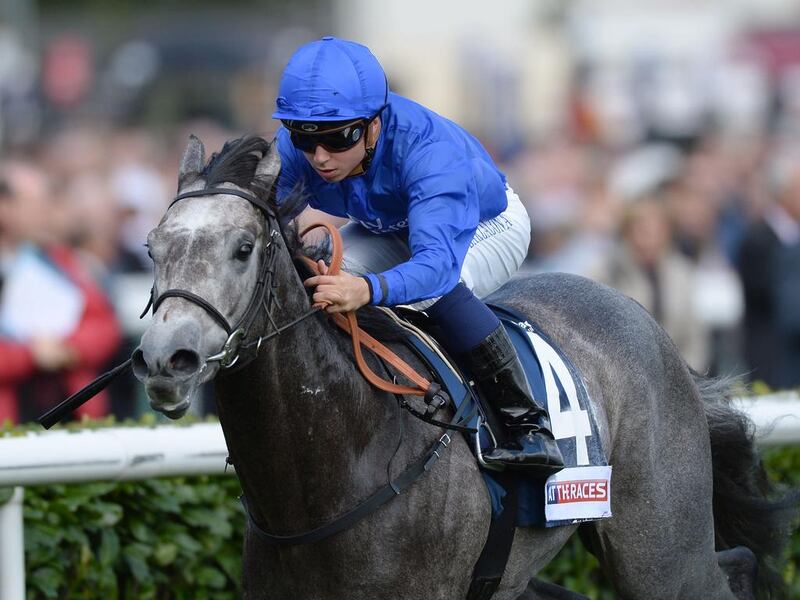 Outstrip and Mickael Barzalona are expected to be part of a successful day for Dubai-based Godolphin on Saturday.
