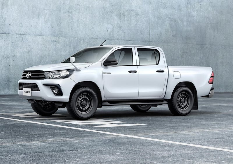 The Hilux you'll be used to seeing on the roads.