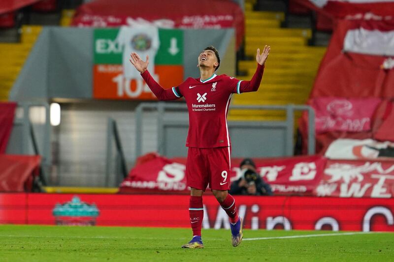 Roberto Firmino - 8: Scored a magnificent header to make the game safe. Was unlucky to hit the post and have the ball kicked off the line in a bizarre second-half sequence. The goal capped an efficient, effective performance. Getty