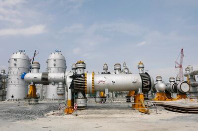 FILE PHOTO: A view shows part of the Dangote oil refinery in Ibeju Lekki district, on the outskirts of Lagos, Nigeria August 7, 2019. REUTERS/Temilade Adelaja/File Photo