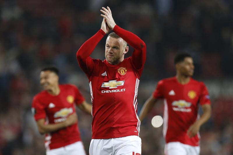 Wayne Rooney won every major title with Manchester United. Reuters