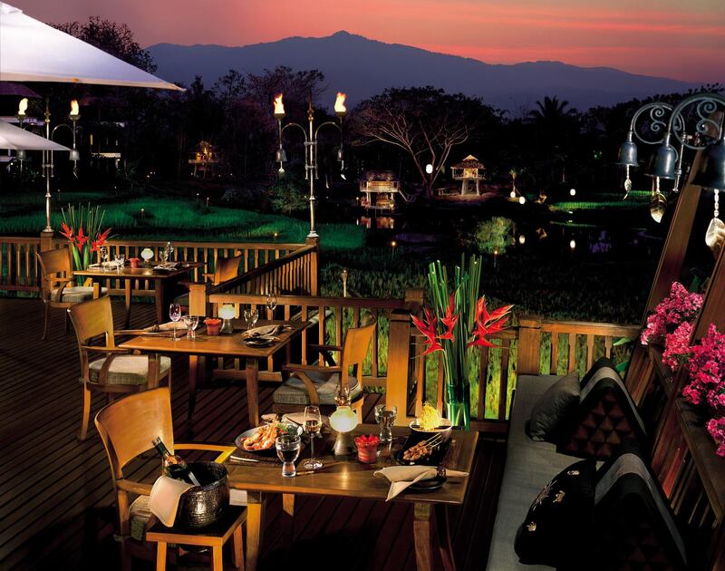 A handout photo showing the Terraces at Four Seasons Chiang Mai (Photo by Markus Gortz)