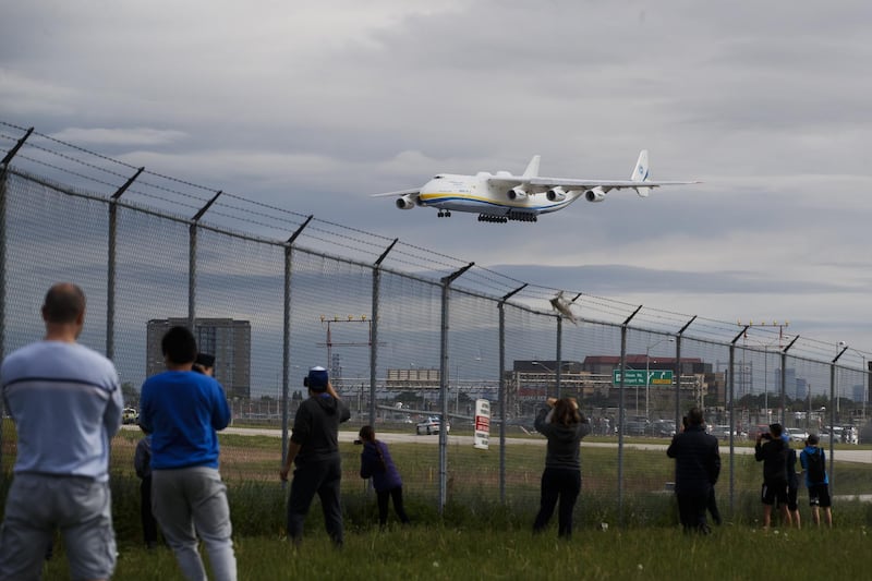The beast of the skies lands in Canada. In the past week it has flown from Montreal in eastern Canada to Anchorage in the US state of Alaska before taking off for an 11-hour flight to Tianjin, China.  Bloomberg