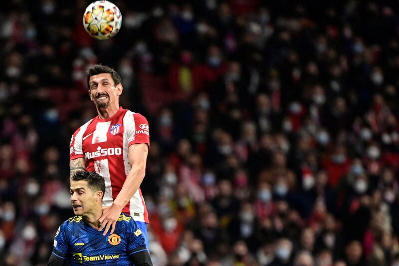 Stefan Savic 7 - The tattooed Montenegrin defended well and timed his challenges carefully in and around the box. Relished the battle and won most of his individual duels. AFP