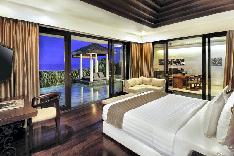 A pool villa at Seminyak Beach Resort & Spa