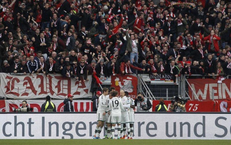 Bayern Munich are 13 points clear at the top of the Bundesliga. Michaela Rehle / Reuters 