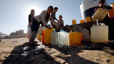 Many countries, including Yemen, face dire water shortages. EPA / Yahya Arhab