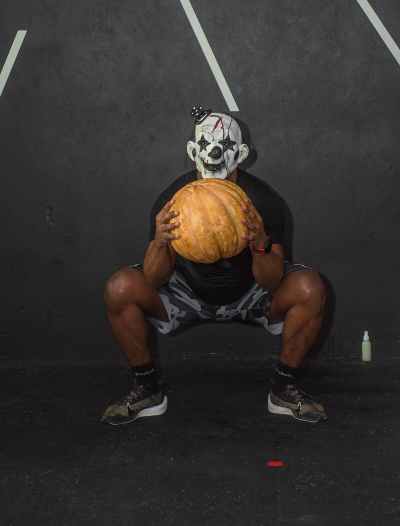 Swap weights for pumpkins at a witchy workout at Bare DXB.