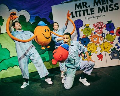 The Theatre will hold performances of ‘Mr Men and Little Miss On Stage’. Courtesy Mark Dawson Photography