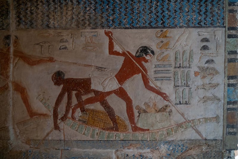 A newly discovered tomb in the necropolis belonged to a fifth dynasty (2465-2323 BC) dignitary named Ne Hesut Ba