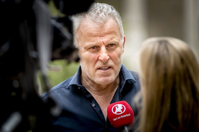 Dutch crime reporter Peter R de Vries was gunned down on July 7 as he left a television studio. AFP