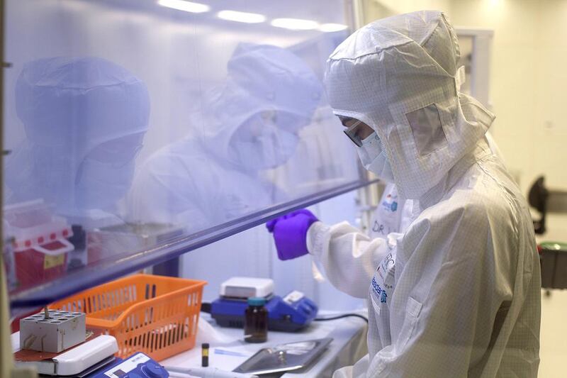 Masdar Institute's cleanroom facility becomes fully operational, bringing Abu Dhabi closer to its dreams of becoming a player in the semiconductor industry. Courtesy Masdar Institute