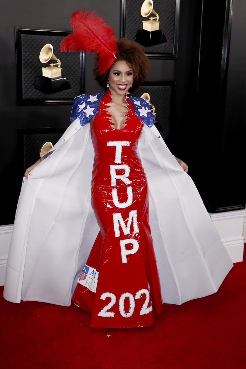 Joy Villa arrives for the 62nd annual Grammy Awards ceremony at the Staples Center in Los Angeles, California, USA, 26 January 2020.  EPA