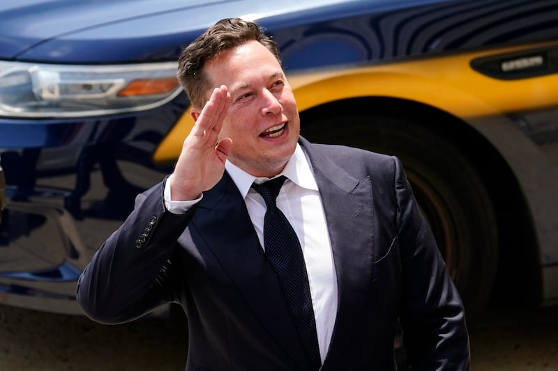 Tesla chief Elon Musk asked the UN's David Beasley to publish the World Food Programme’s proposed spending in detail so people could see exactly where its money goes. AP