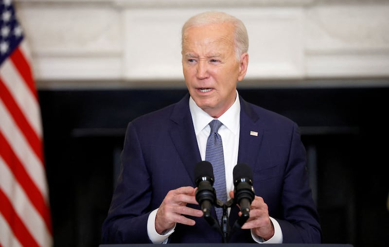 US President Joe Biden is under pressure to find a solution to the Gaza war. Reuters