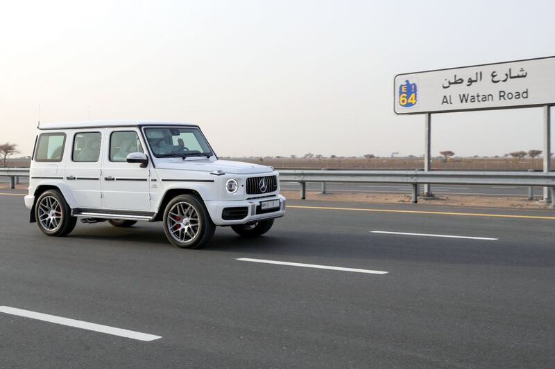 Several new roads have been built linking parts of the UAE.