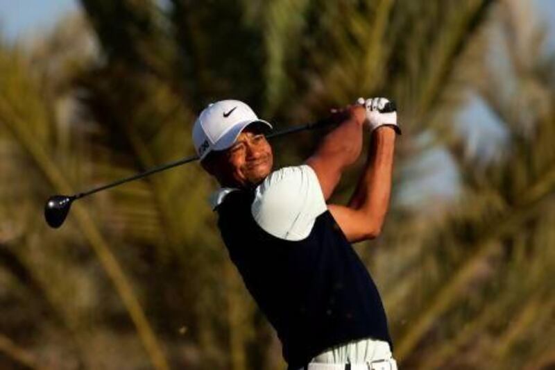 Among new venues, Tiger Woods played in Abu Dhabi this year but might return to the usual Dubai Desert Classic next. Christopher Pike / The National