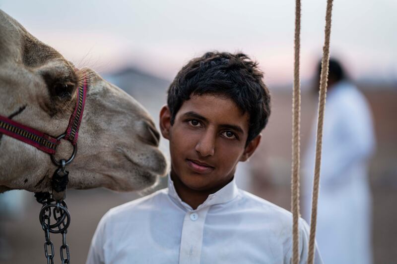 The people of AlUla also feature in the book.