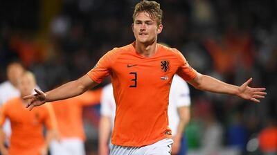 Matthijs de Ligt has endured a shaky start for his new club Juventus but is thriving alongside the commanding presence of centre-back partner Virgil van Dijk for Holland. EPA