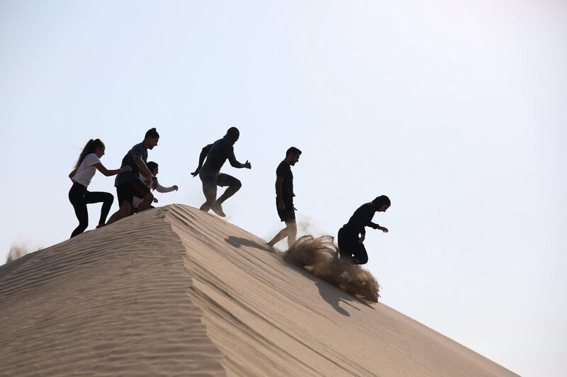 Al Marmoom Dune Run is a new addition to Dubai’s sporting calendar. Courtesy of Dubai Sports Council