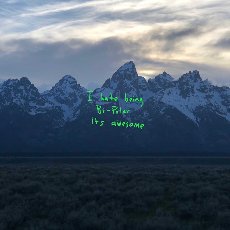 2018's 'Ye' was let down by its brevity. Photo GOOD and Def Jam