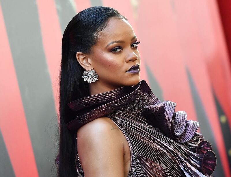 Rihanna's Fenty is being sued for including an Islamic verse in a song during her Savage X Fenty 2020 show. AFP