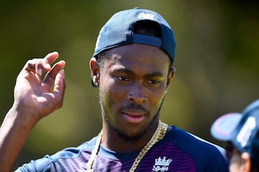 England fast bowler Jofra Archer looks set to miss the second Test against South Africa due to an elbow injury. Getty