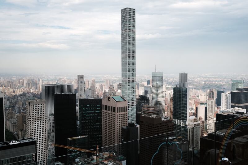 432 Park Avenue, stands in Midtown Manhattan at 425.5 meters high. Photo: Getty