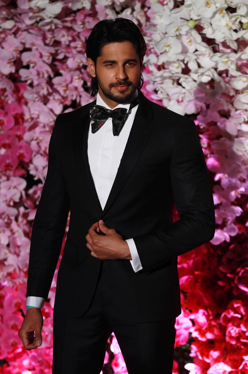 Sidharth Malhotra. Photo: EPA