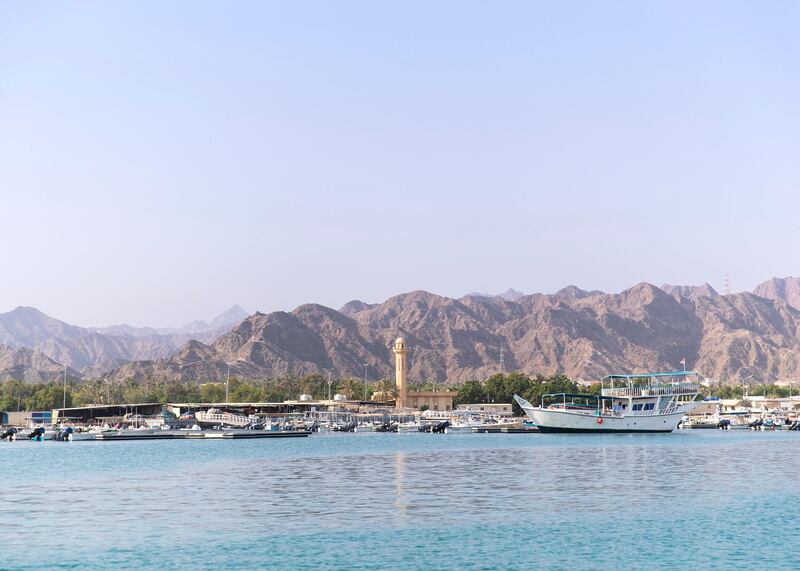 FUJAIRAH, UNITED ARAB EMIRATES. 3 AUGUST 2020. 
Dibba Al Fujairah coast line.

The UAE is calling on more volunteer divers to help restore and replant coral reefs in the open waters of Fujairah.

Over the next five days, teams of volunteers will take fresh coral from Dibba Fujairah Port and replant it further out at sea, about 1km from Dibba Rock, a popular diving spot in the emirate.  

The campaign is part of an initiative by the Ministry of Climate Change and Environment and Fujairah Adventure Centre to help sustain and grow marine life in UAE waters.
(Photo: Reem Mohammed/The National)

Reporter:
Section: