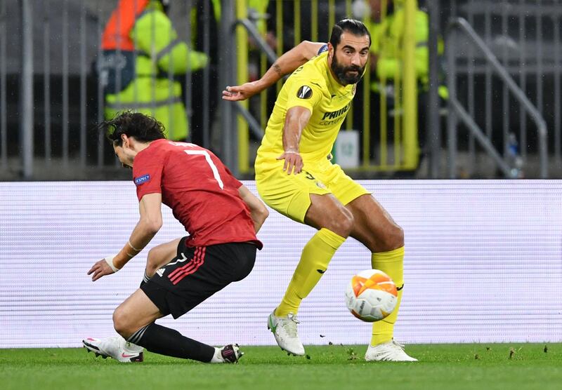 Raul Albiol 7 – Made a heavy challenge on Cavani deep into the United half and was lucky to see a deflection from Greenwood’s cross rebound into Rulli’s arms. Was instrumental in Villarreal’s goal, when he cleared the way for Moreno to head home. Converted Villarreal’s seventh penalty.  Reuters