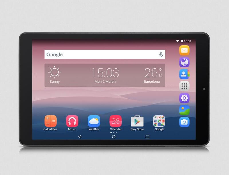 The Alcatel Pixi 3 is an affordable tablet. Courtesy Alcatel