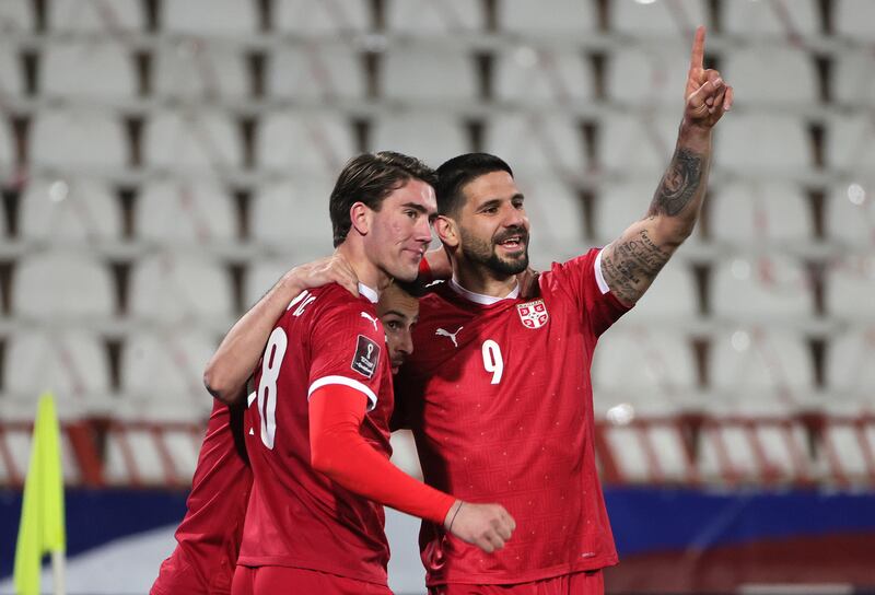 HOW SERBIA QUALIFIED FOR WORLD CUP 2022: (Group A): March 24, 2021. Serbia 3 (Vlahovic 40', Mitrovic 69', 75')
Republic of Ireland 2 (Browne 18', Collins 86'): A double from substitute Aleksandar Mitrovic - including a sensational chip from 35 yards - helped Serbia secure three points in their opening match. AFP