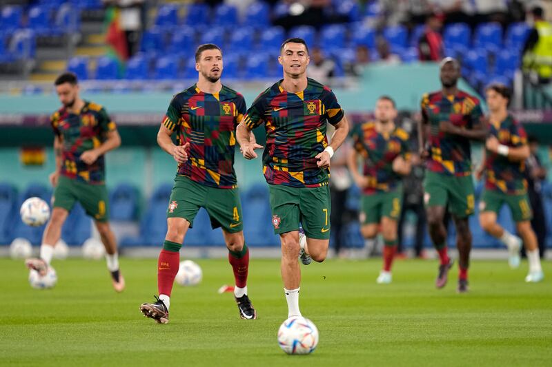 Portugal's captain and talisman striker Cristiano Ronaldo needs no introduction to World Cups. He's scored in his previous four; now he's looking to break the record and make it five. AP