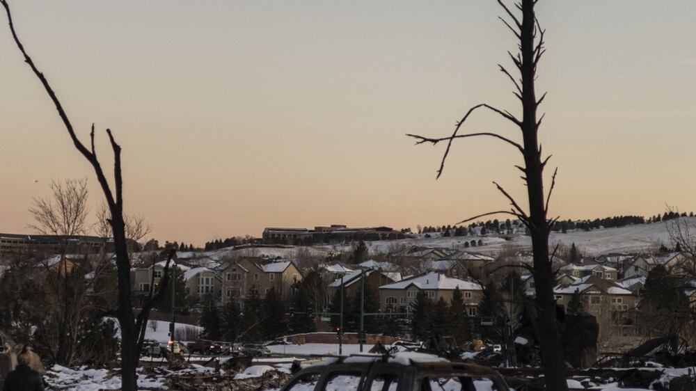 Drone footage shows devastation caused by Colorado wildfire