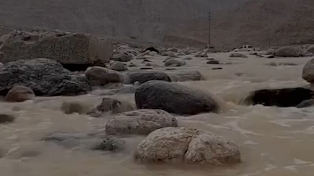 Winter rain sweeps across the UAE