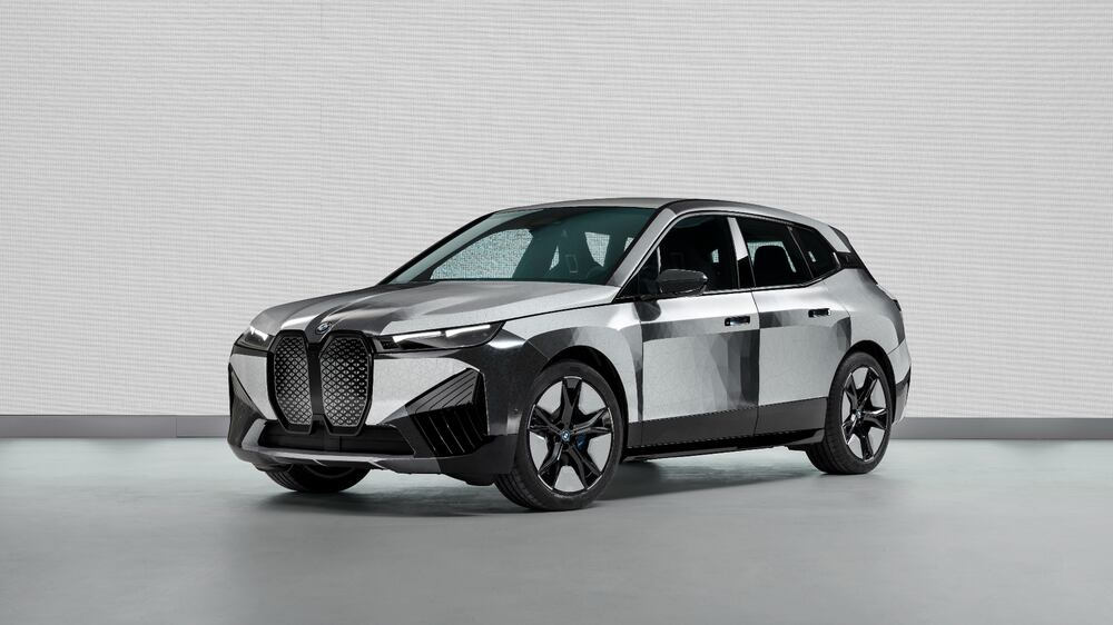 BMW prototype changes colour at the push of a button
