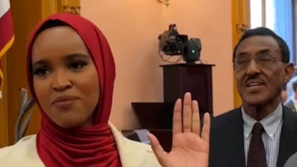 First Muslim woman in Ohio House of Representatives takes oath