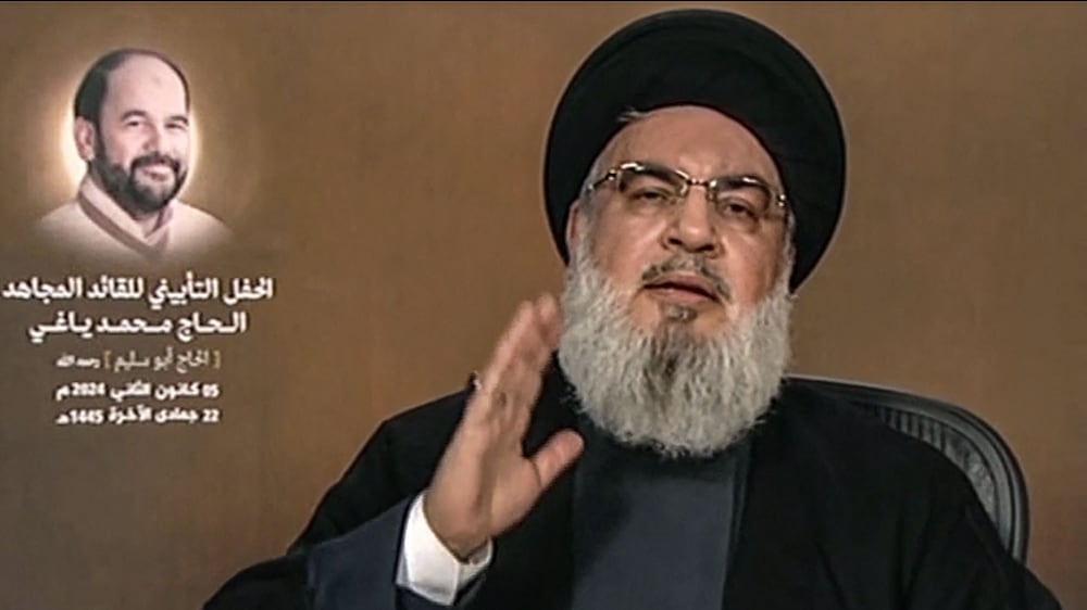 Nasrallah speaks for second time in a week following Israeli strike in Beirut
