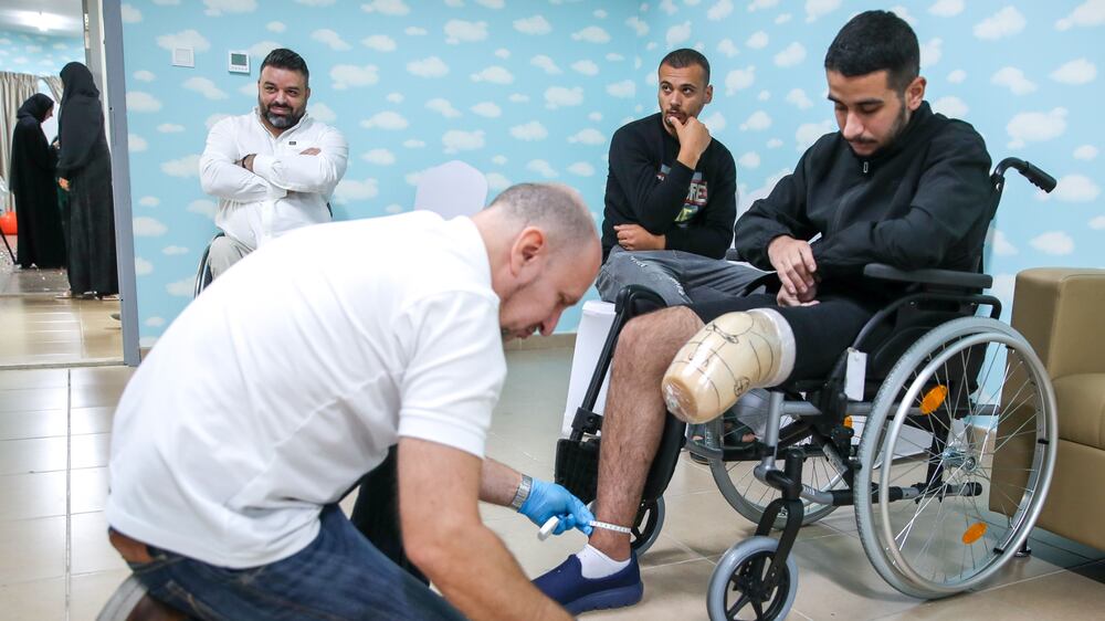 Gazans receiving treatment in UAE recount horrors of war