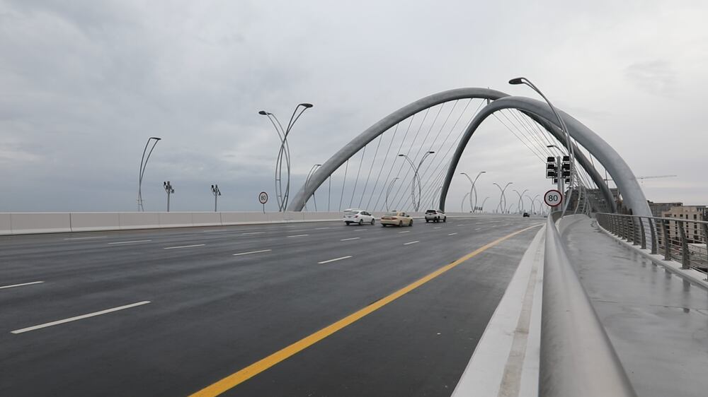 Dubai's Infinity Bridge opens