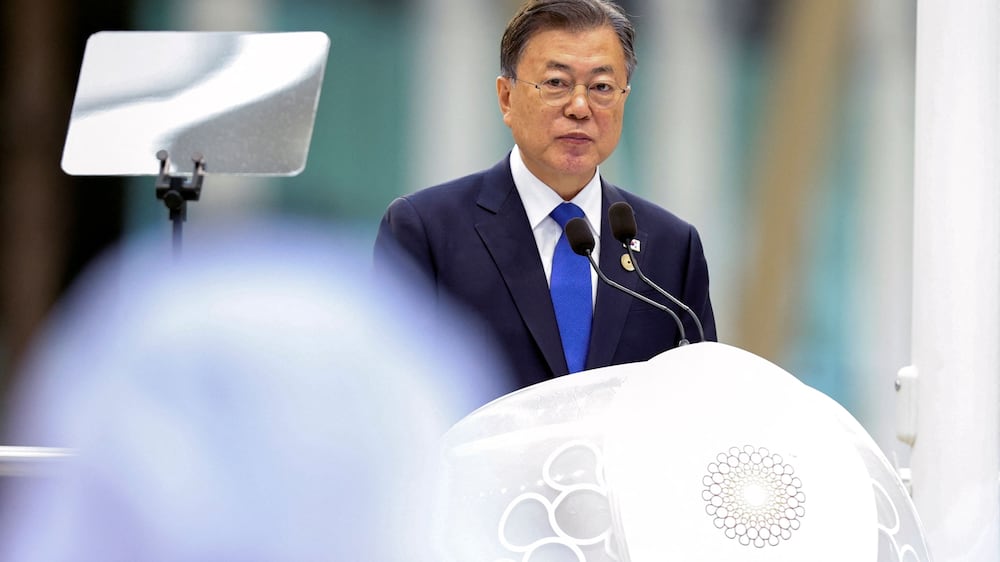 South Korean president visits Expo 2020 Dubai