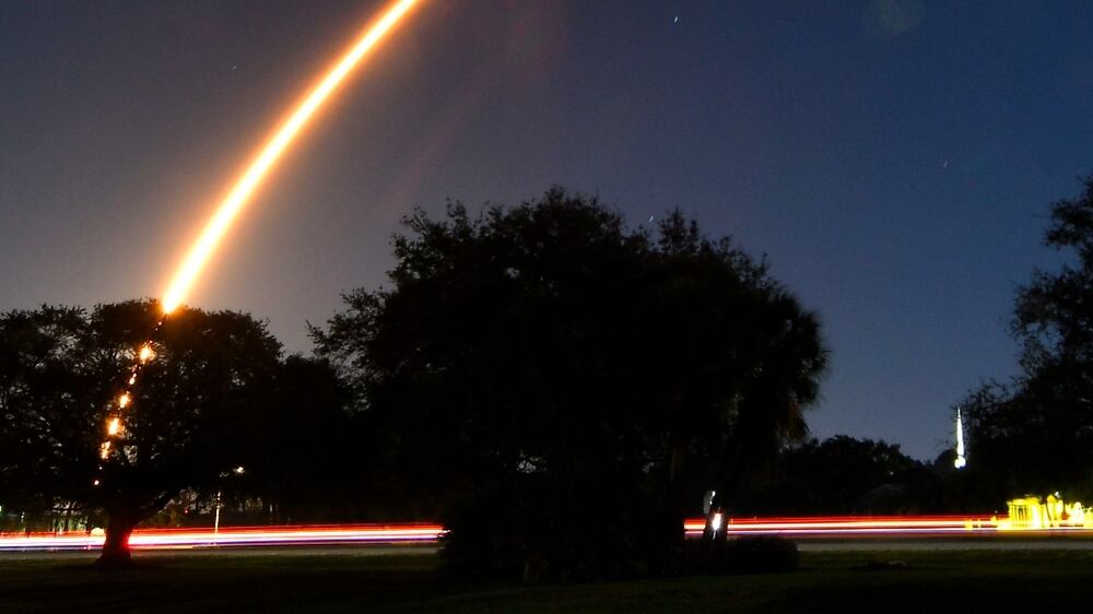 SpaceX Falcon 9 rocket carries satellites into orbit