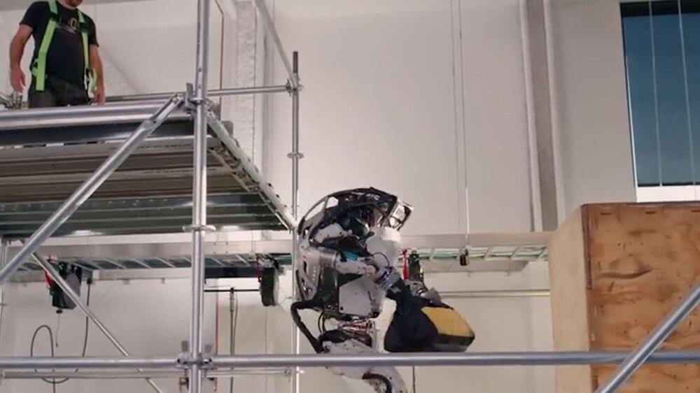 Boston Dynamics robot shows off new skills with multi-axis flip