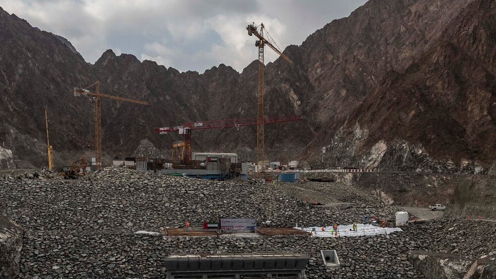 How Dubai's first hydroelectric power plant is taking shape in Hatta