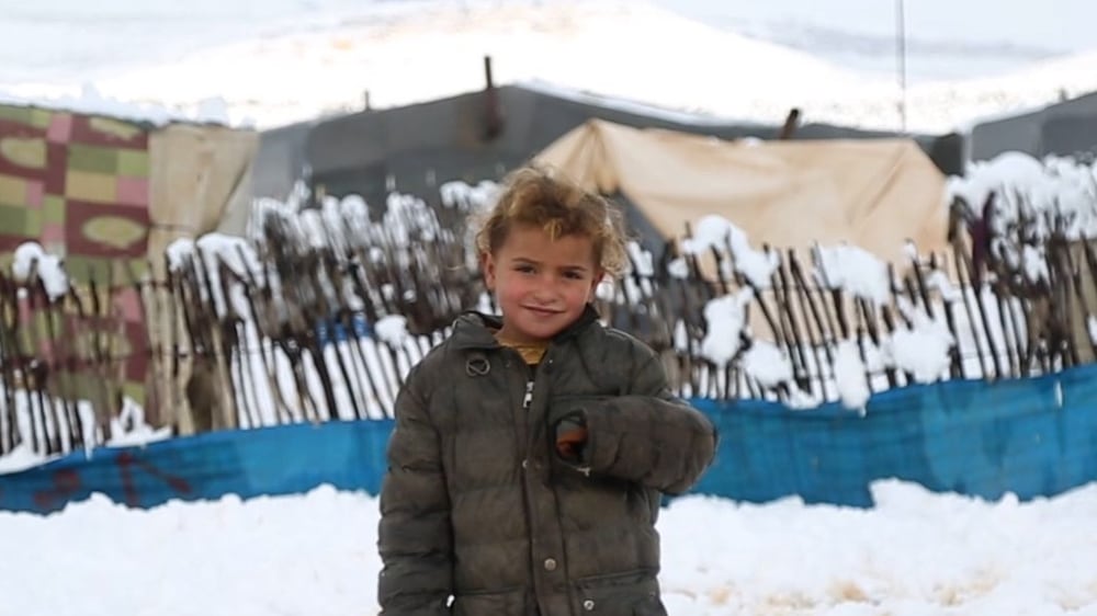 Syrians in north-west camps face harsh winter weather