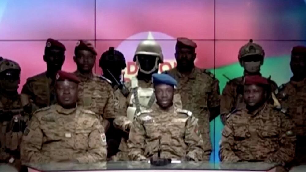 Burkina Faso military announces coup